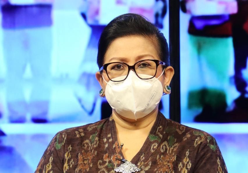 podiumnews.com-Tanggap Covid 19, Ny. Putri Koster: Ingat Pesan Ibu 3M